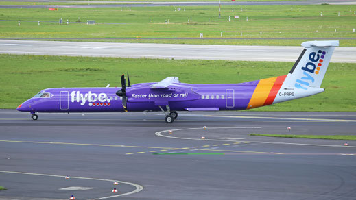 - Bombardier DHC-8-400 Dash 8 - G-PRPG - First Flight: 2008 - MSN: 4191 - Dusseldorf Rhein-Ruhr (DUS - EDDL) 2018