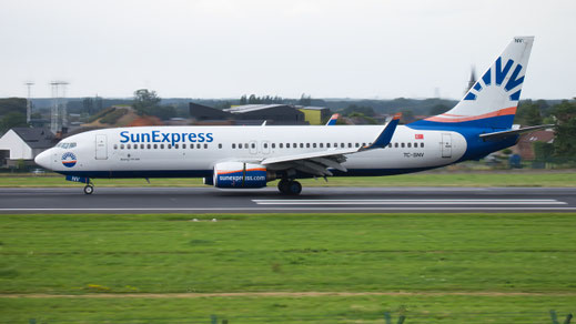 Boeing 737-800"Winglets" -- TC-SNV -- First Flight: 1998 -- MSN: 28072 Brussels National (BRU - EBBR) 2024
