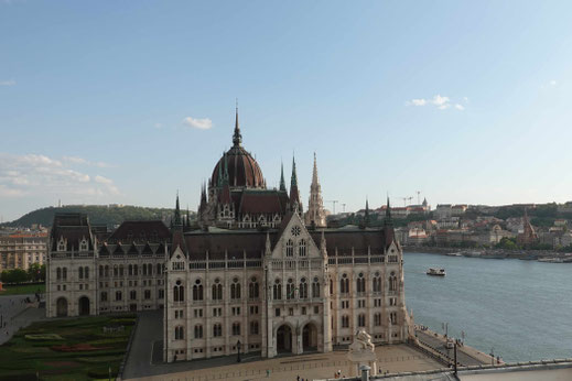 Das ungarische Parlamentsgebäude
