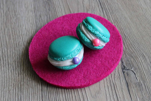 Muschel-Macarons