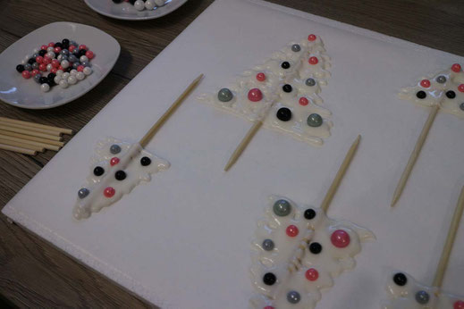 Royal Icing Bäume