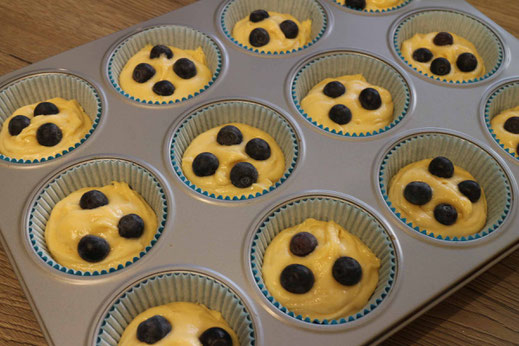 blueberry cupcakes