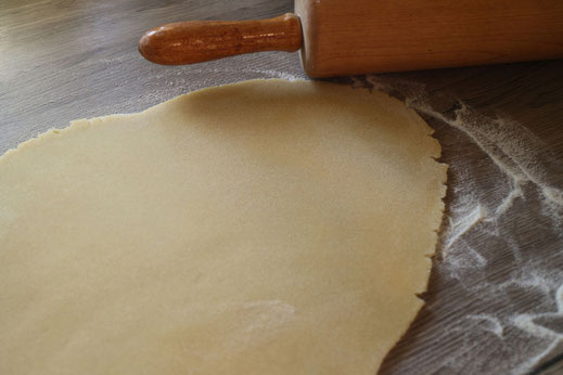 3mm thick rolled out dough