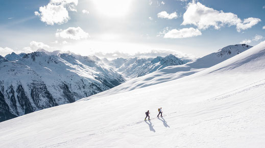 Am Gletscher ist die richtige Brille essenziell!