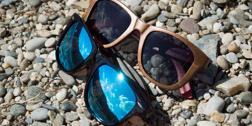 Wayfarer Brillen aus verschiedenen Materialien