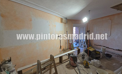  Pintores asequibles en Madrid dedicados a eliminar gotelé