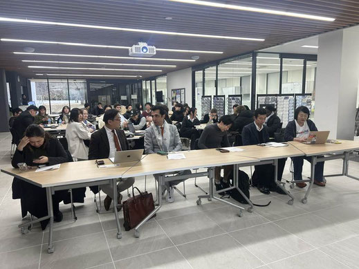 兵庫県立大学の学生ベンチャーコンテスト「VENTURinno 2023」の審査員たち