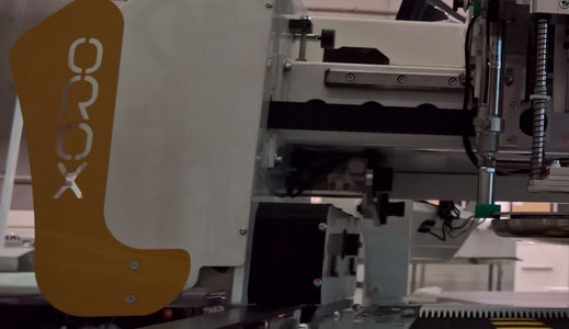 OROX Italy | EVAS Electronic Vacuum Sensor system for Flexo Falcon cutting machine