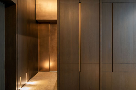 Architektur von Stephan Maria Lang, House GR31 Ankleide mit Aufzug