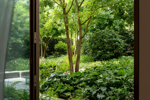 Landscape architecture, Gartendesign von Stephan Maria Lang, House LW27, Garten mit Pool