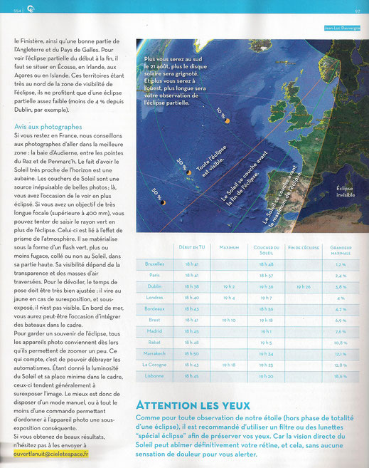 Crédit Ciel et Espace - Juillet/ Aout 2017 - n°554