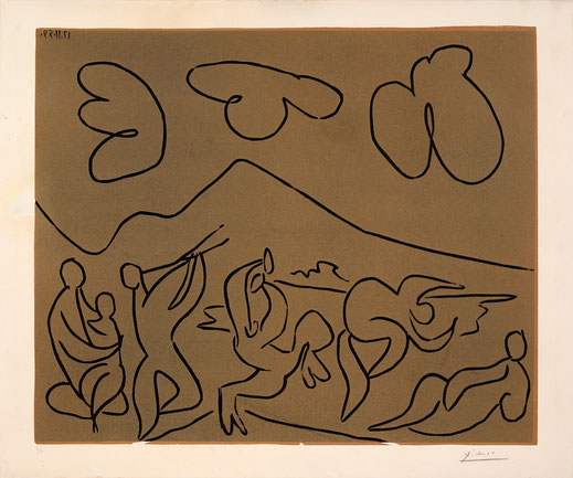 Pablo Picasso, 19/50, signiert, Photo: FJS5621