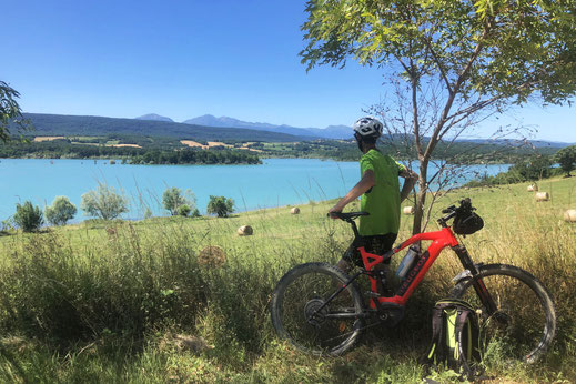 Lac de Montbel - Espace VTT Aude en Pyrénées