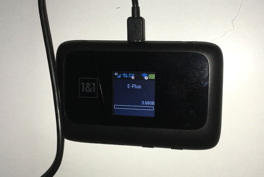 Wohnmobilausbau - iPhone WLAN Router
