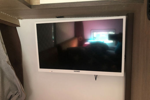 Wohnmobilausbau - Der Fernseher TV