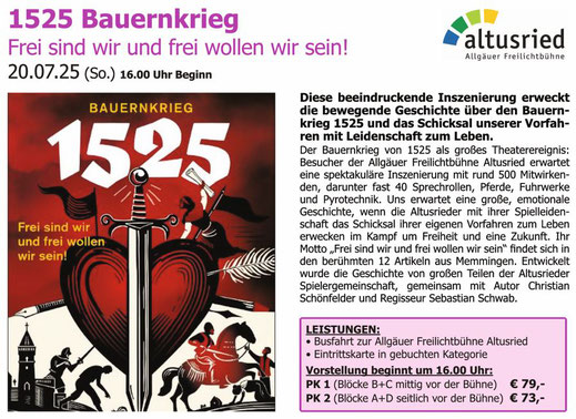 1525 Bauernkrieg Altusried