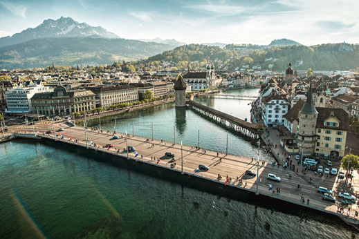 Luzern mit Pilatus, Bild: ©Switzerland Tourism