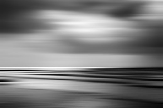 Nordsee, la mer, monochrom, schwarz-weiß, Holger Nimtz, dekorativ, impressionistisch, Impressionismus, abstrakt, Wandbild, malerisch, surreal, Surrealismus, Urlaub, vacation, verwischt, intentional camera movement, ICM, Inspiration,