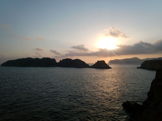 Sonnenuntergang Felsen Meer Ozean Inseln kostenlose Bilder zum Download Fotos gratis lizenzfrei