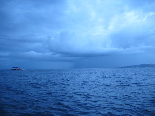 Ozean große Wolken blau Boot kostenlose Fotos downloaden Bilder