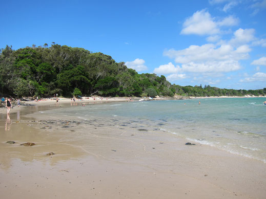 Bucht Strand Lagune Natur Meer Bäume Menschen kostenlose Fotos Bild