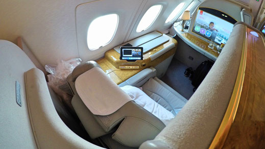 Emirates first class suite