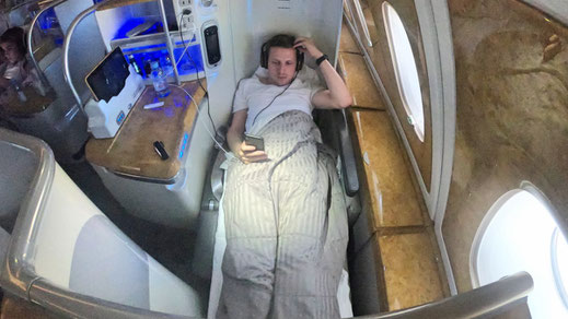 Emirates A380 Business Class
