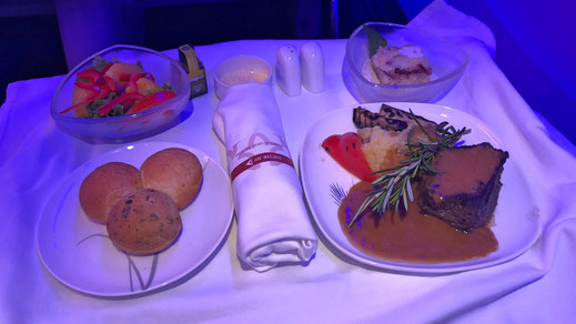 Air Astana food