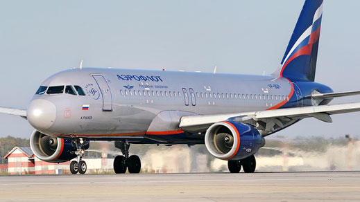 Aeroflot A320 Business Class