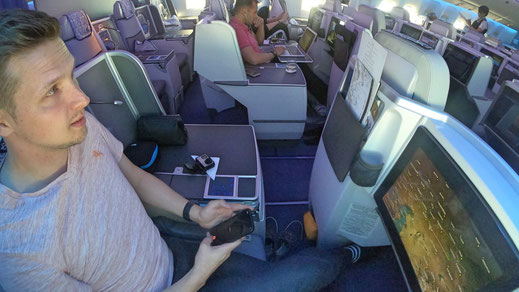 Air Astana 767 Business Class