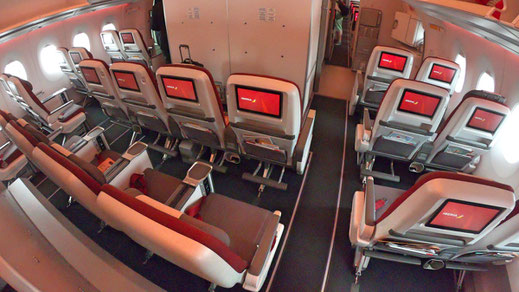 Iberia Airlines Airbus A350 Premium Economy Class