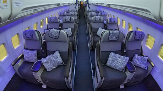 Air Astana 757 Business Class