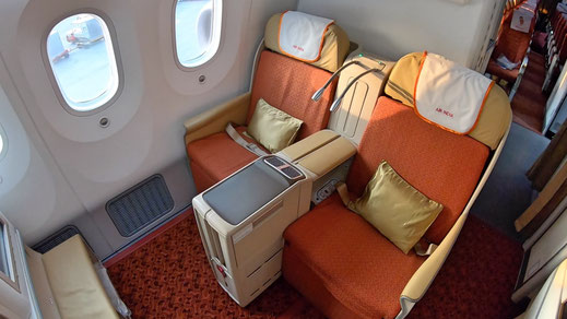 Air India 787 Business Class