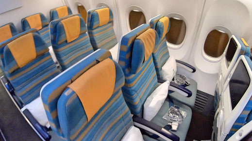 Oman Air 737 Economy Class