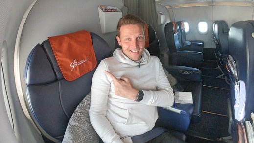 Aeroflot A320 Business Class