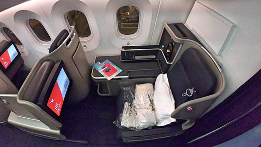 Qantas 787 Business Class Review