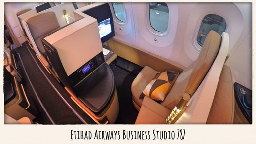 Review Etihad 787 Dreamliner Business Class