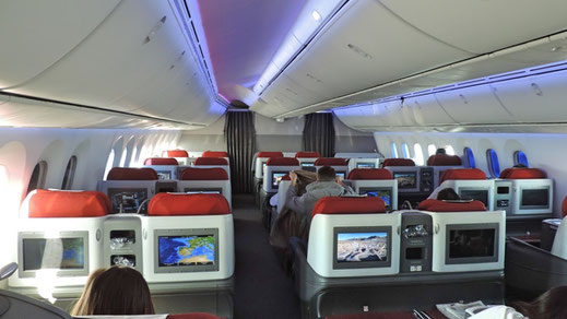 LATAM Airlines 787 Business Class