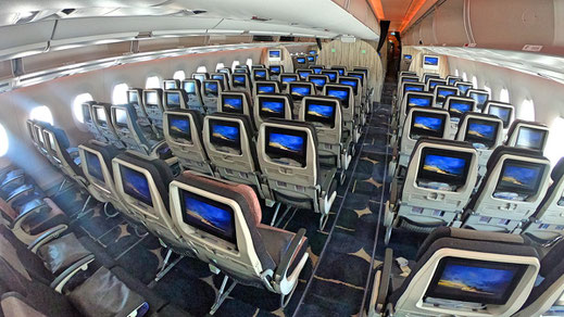 China Airlines A350 Economy Class
