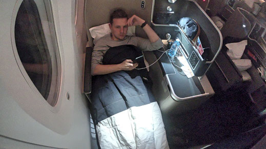 Qantas 787 Business Class Review