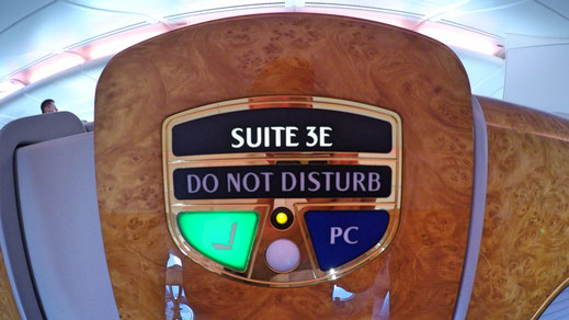 Emirates first class suite