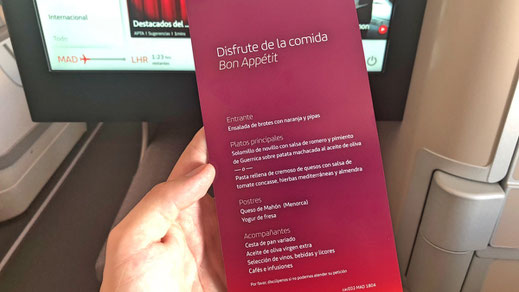 Iberia Airlines Airbus A350 Business Class