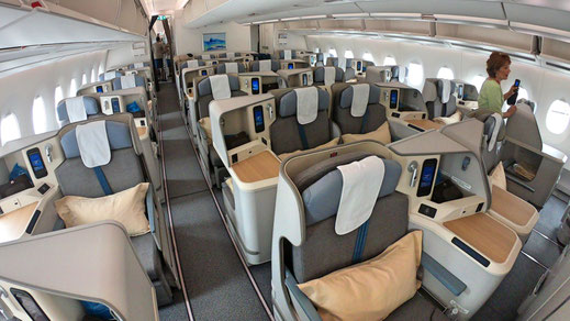 Air Mauritius A350 Business Class