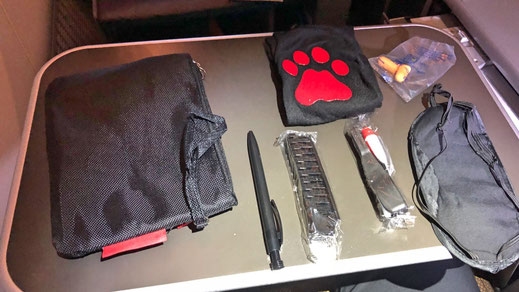 Kenya Airways Business Class Amenity Kit