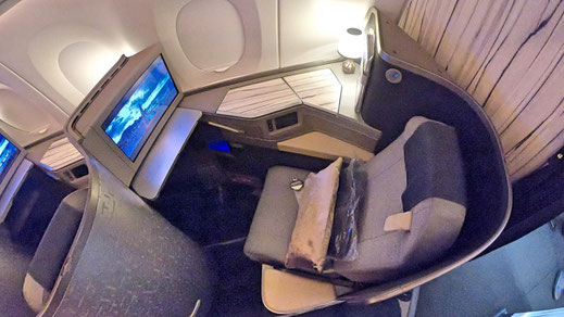 China Airlines A350 business class seat