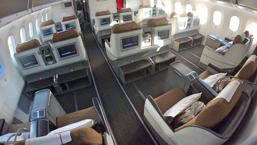 Kenya Airways 787 Business Class