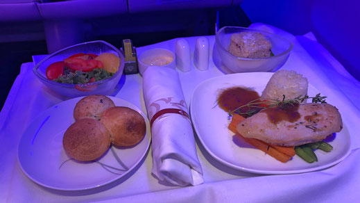 Air Astana food