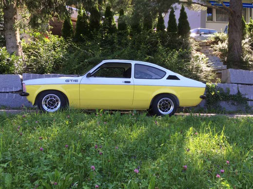 Opel Kadett C GT/E, Oldtimer Garage D. Bauhofer, Teufenthal - Restauration und Werkstatt Service von Oldtimern