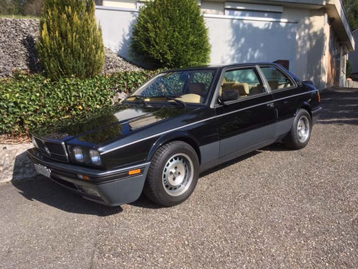 Maserati Biturbo, Oldtimer Garage D. Bauhofer, Teufenthal - Restauration und Werkstatt Service von Oldtimern