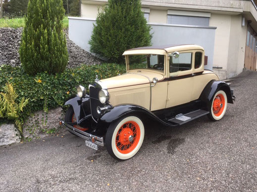 Ford A 1930, Oldtimer Garage D. Bauhofer, Teufenthal - Restauration und Werkstatt Service von Oldtimern